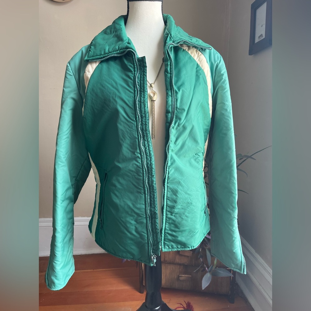 Mont Tremblant ski jacket - Women's Jacket - green size 16, L